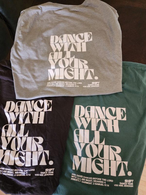 Dance Like David T-Shirt - Green - Image 5
