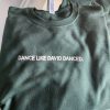 Dance Like David Fleece Pullover - Dark Green - Image 5